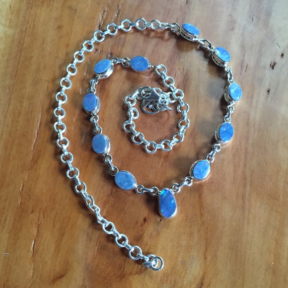 Gorgeous Opal necklace! NWT - Picture 8 of 8